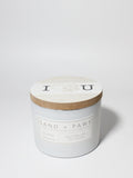 Premium Sand + Paws Island Orchid 12 oz scented candle