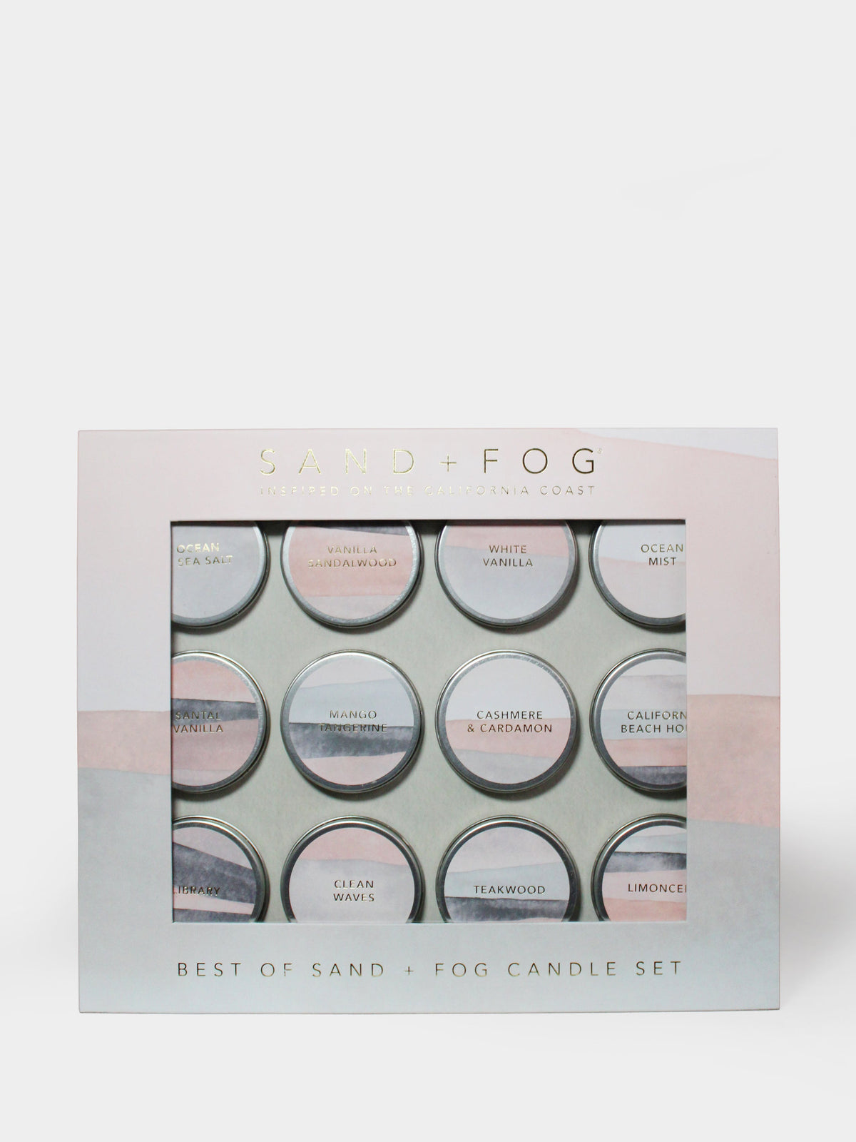 Premium Best of Sand + Fog Mini Candle Set