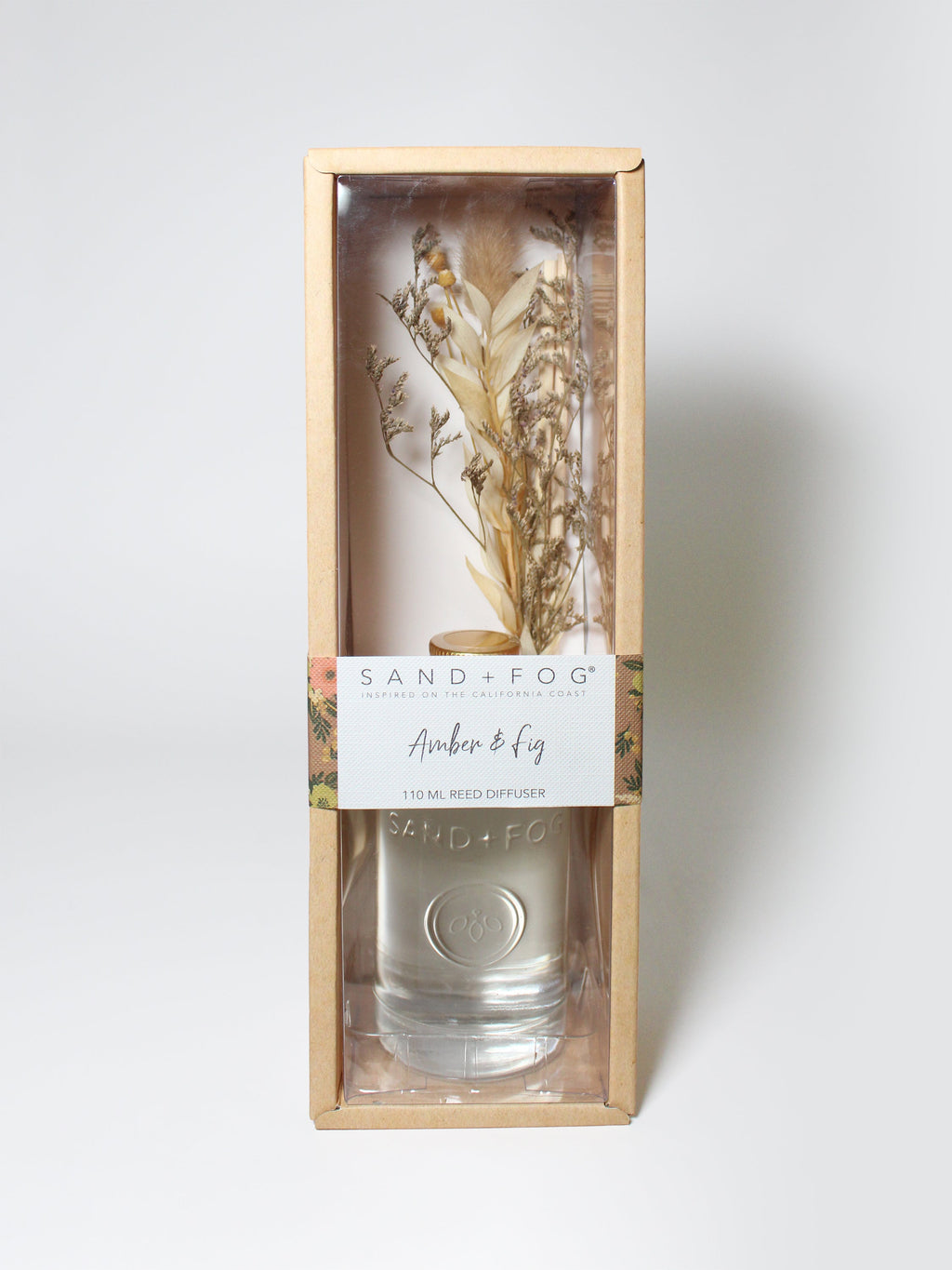 Premium Amber & Fig 110 ml Reed Diffuser