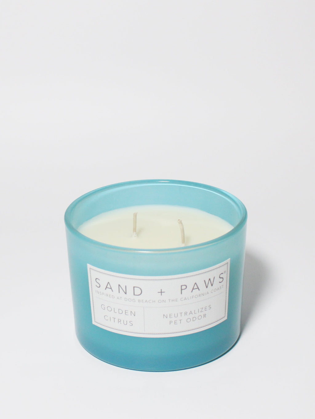Premium Sand + Paws Golden Citrus 12 oz scented candle