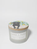 Premium Sand + Paws Tropical Citrus 12 oz scented candle