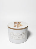 Premium Sand + Paws Coconut Beach 12 oz scented candle