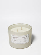 Premium Sand + Paws Desert Rain 12 oz scented candle