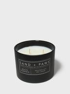 Premium Sand + Paws White Pumpkin 12 oz scented candle