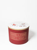 Premium Sand + Paws Winter White 12 oz scented candle