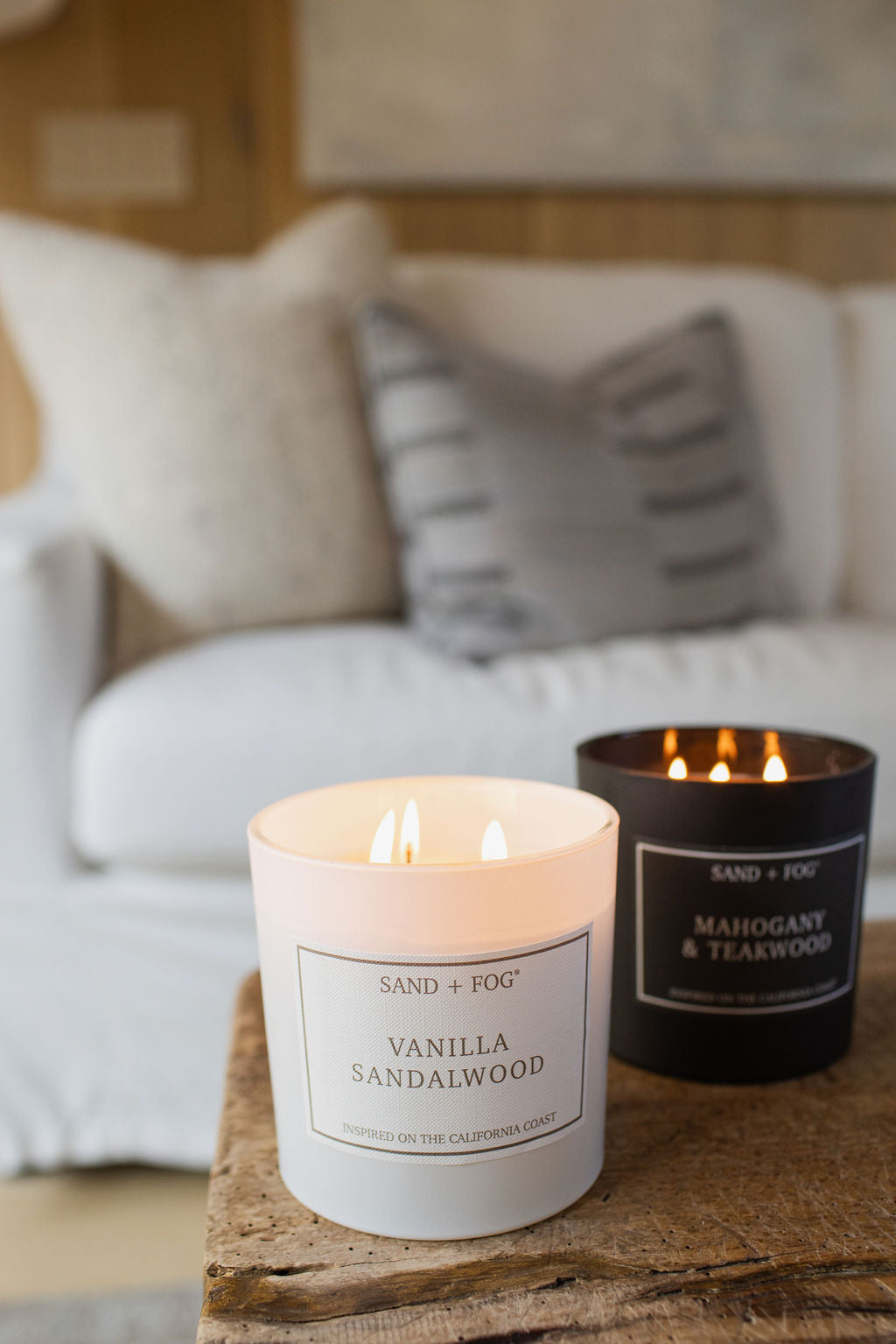 Premium Vanilla Sandalwood 21 oz scented candle