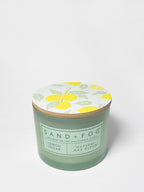 Premium Lemon Sugar 12 oz scented candle