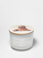 Premium Sand + Paws California Citron 12 oz scented candle